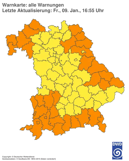 Aktuelle Wetterwarnungen für %region%